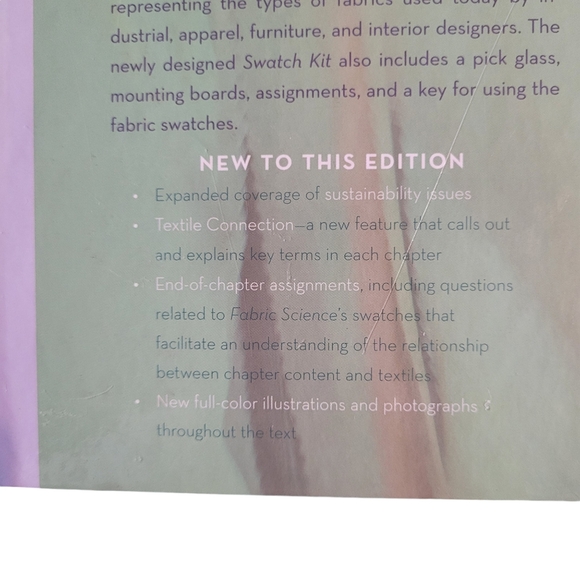 J.J. Pizzuto's FABRIC SCIENCE Tenth Edition Book | Fashion Binder - Picture 12 of 12